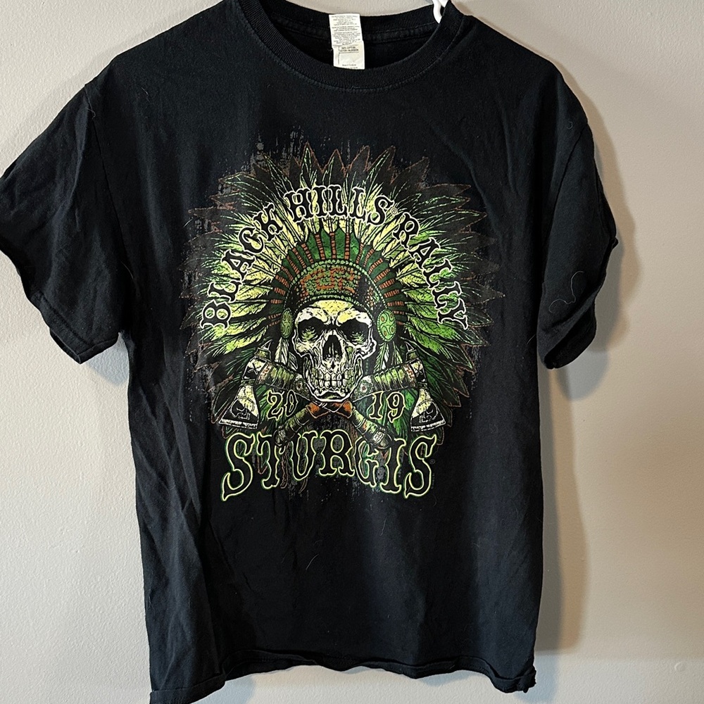 Gildan Black Heavy Cotton Tee